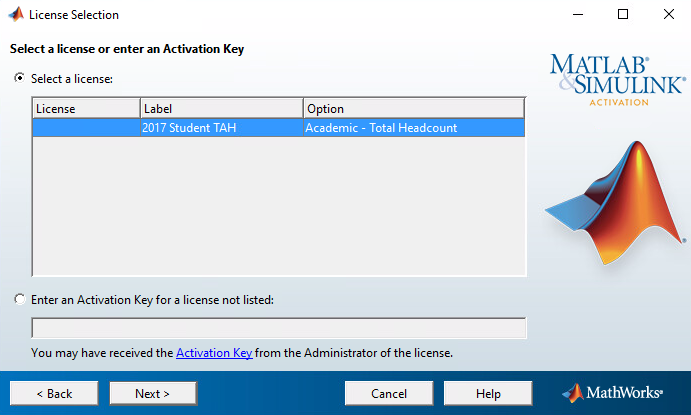 matlab online license key